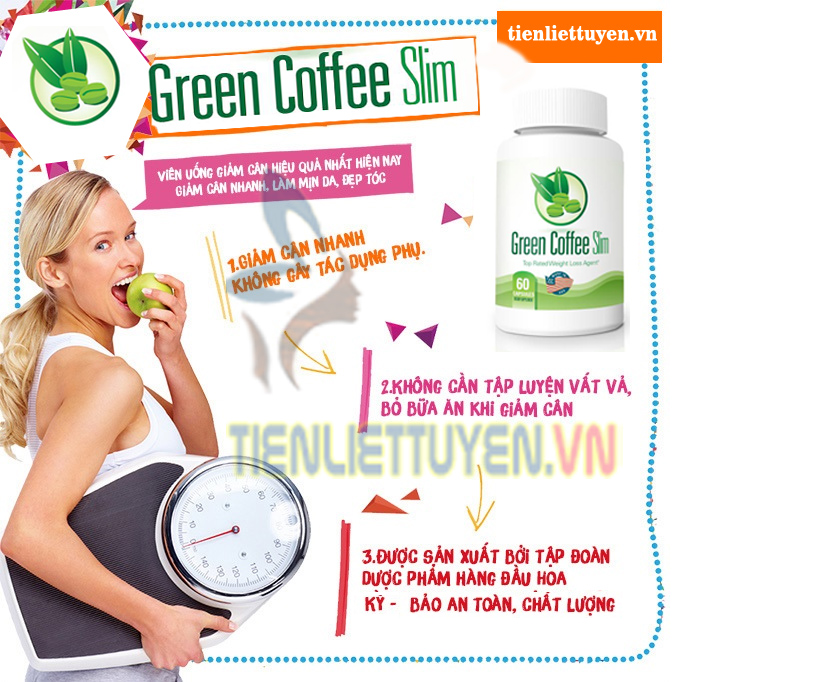 Green Coffee Slim new 2017- Viên uống giảm cân hiệu quả nhất